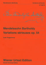 Mendelssohn: Variations sérieuses, Op. 54