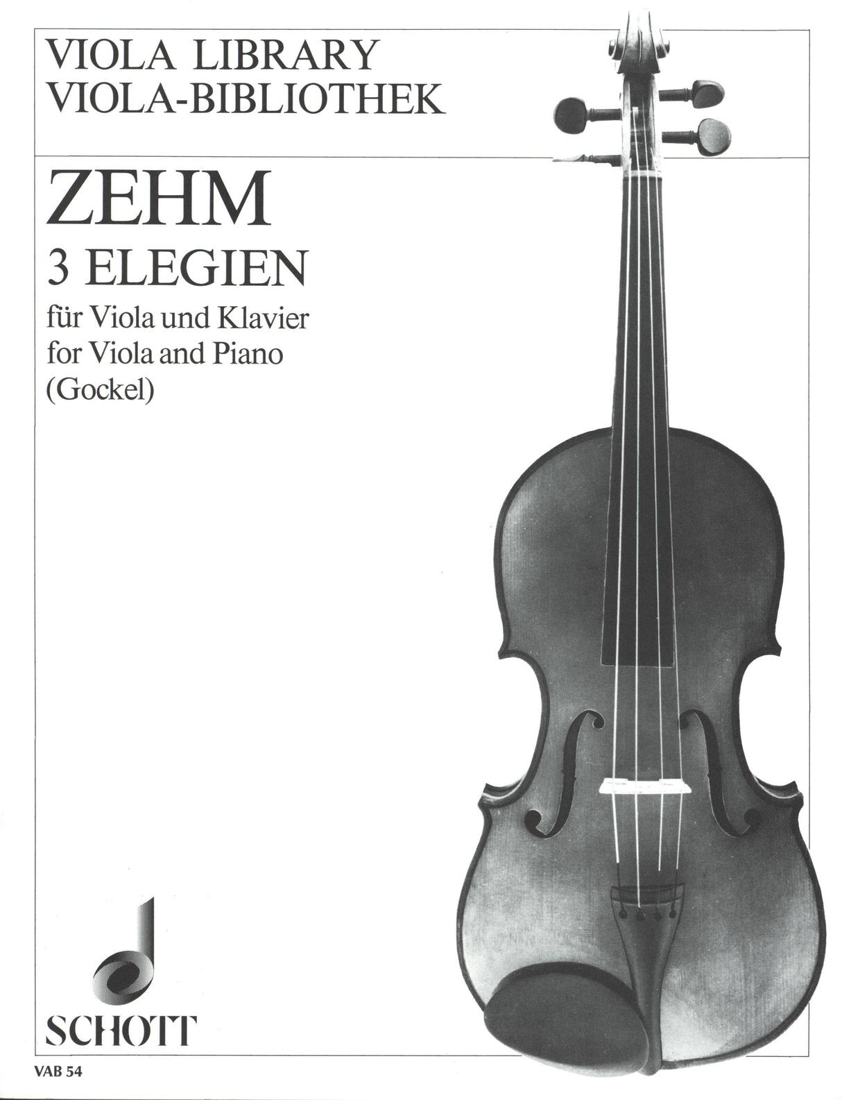 Zehm: 3 Elegies