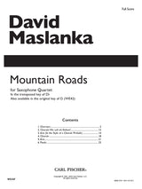 Maslanka: Mountain Roads