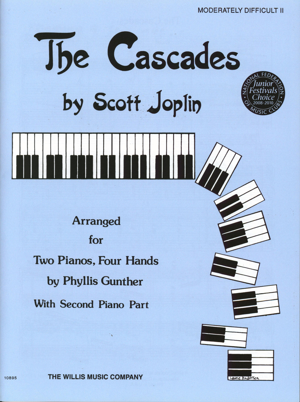 Joplin: The Cascades (arr. for 2 pianos)