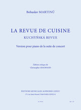 Martinů: La revue de cuisine, H 161