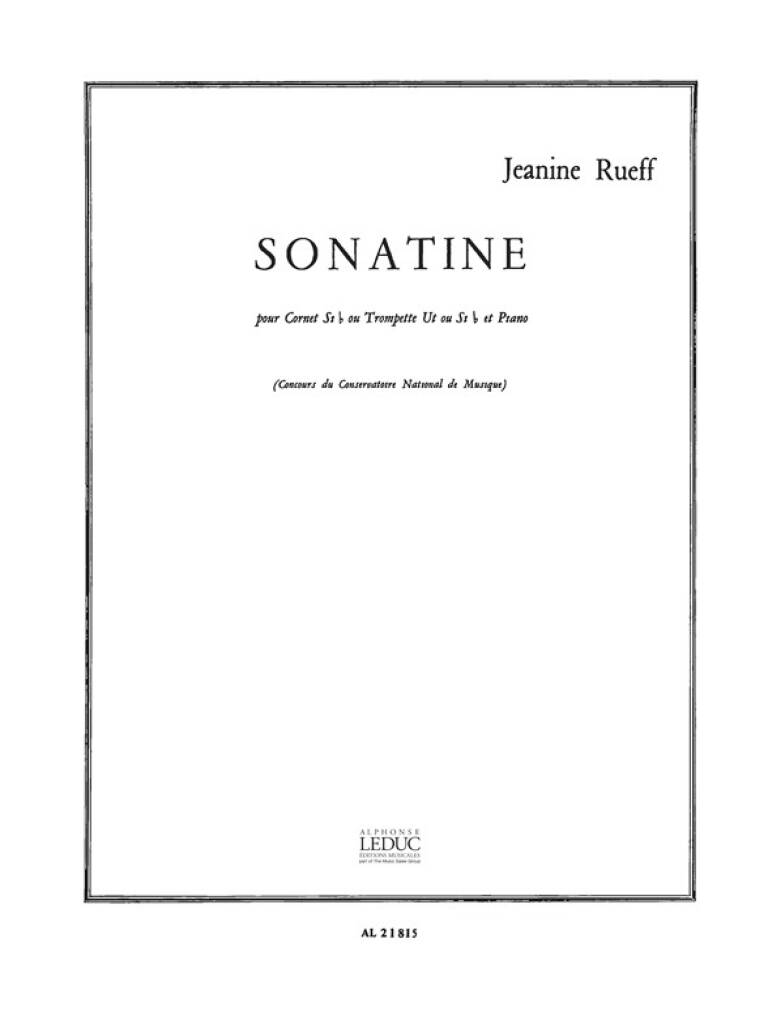 Rueff: Sonatine for Cornet / Trumpet and Piano