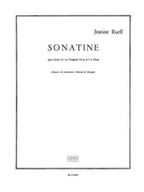 Rueff: Sonatine for Cornet / Trumpet and Piano