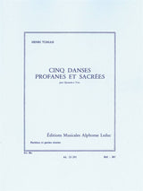 Tomasi: 5 Danses Profanes et Sacrées (Version for Wind Quintet)