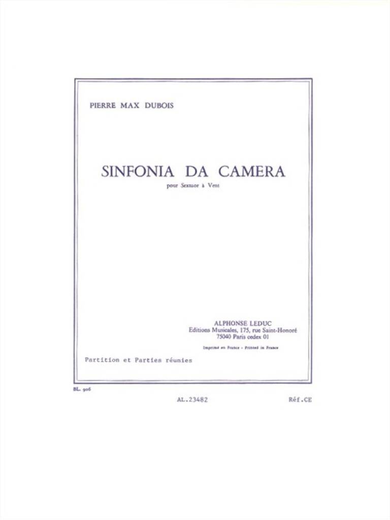 Dubois: Sinfonia Da Camera