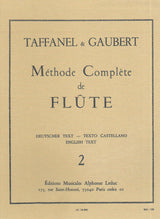 Taffanel/Gaubert: Complete Flute Method - Book 2