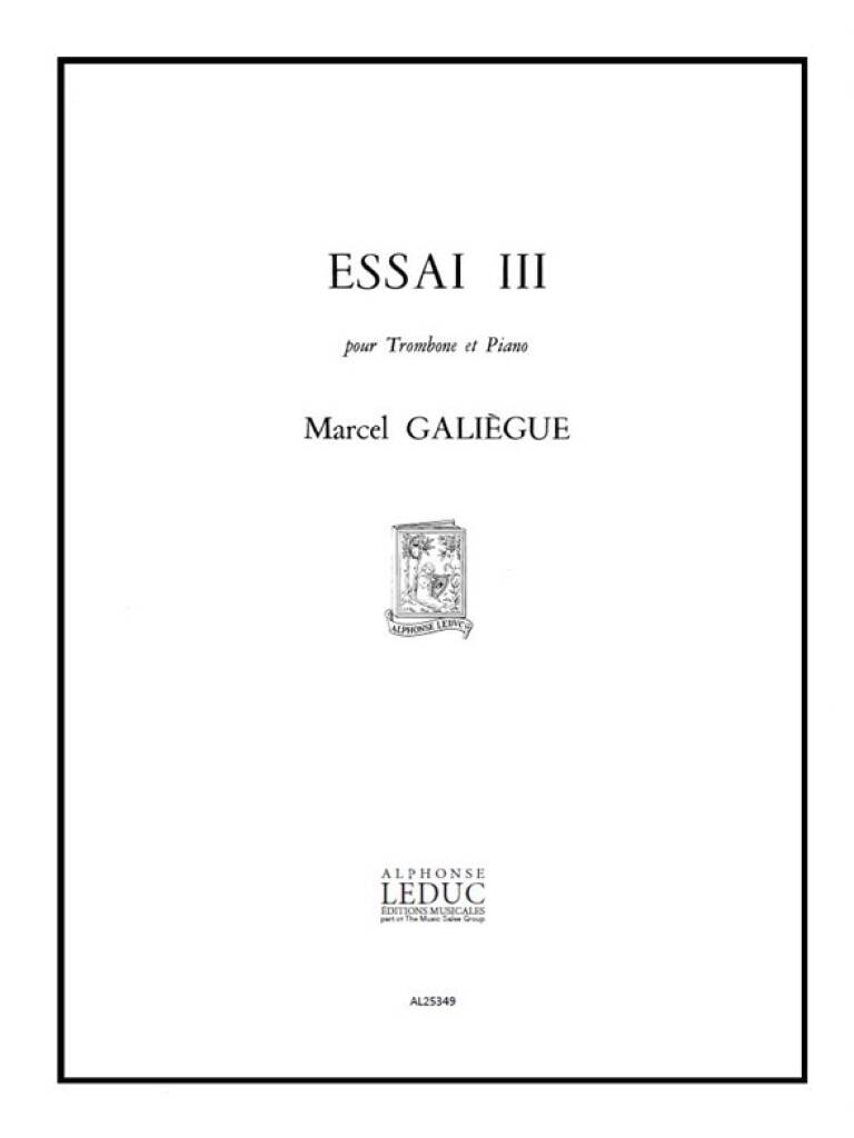 Galiegue: Essai III