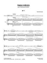 Boulanger: 3 Pièces for Cello & Piano