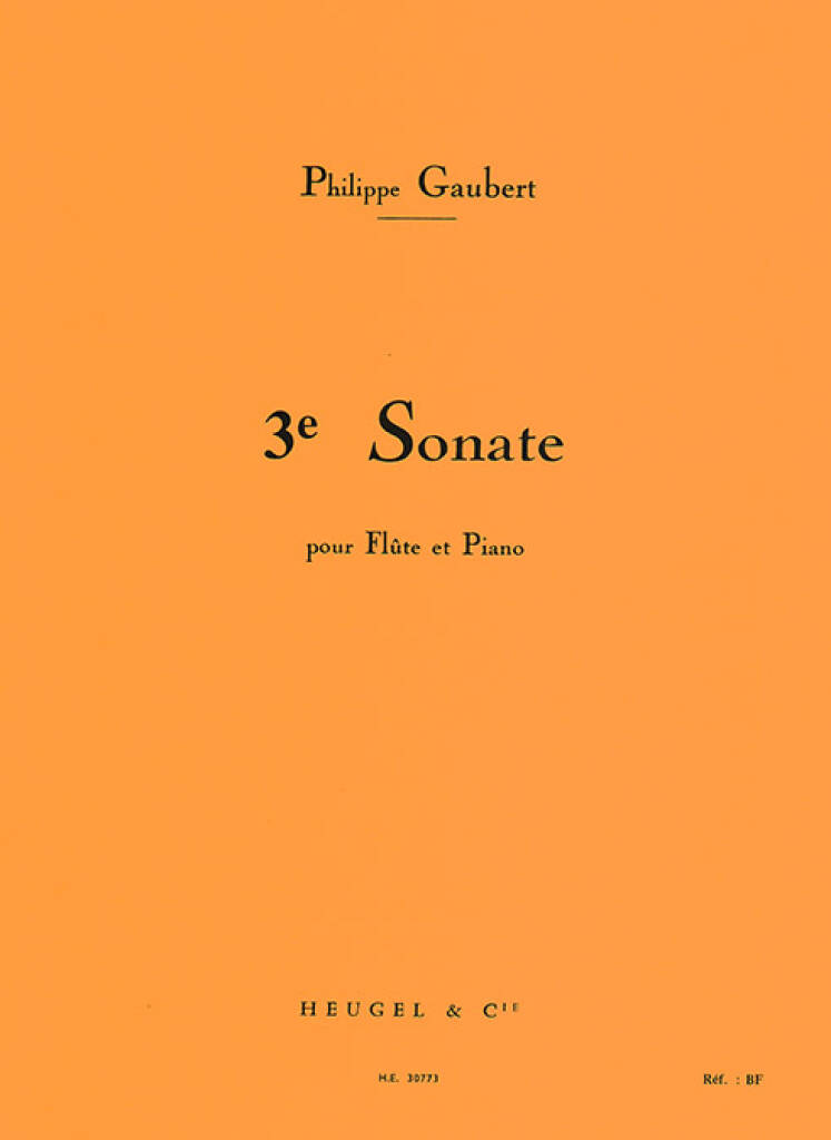 Gaubert: Flute Sonata No. 3