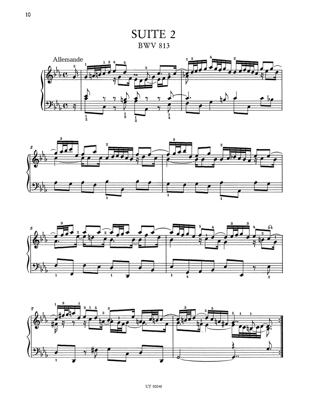 Bach: French Suites, BWV 812-817