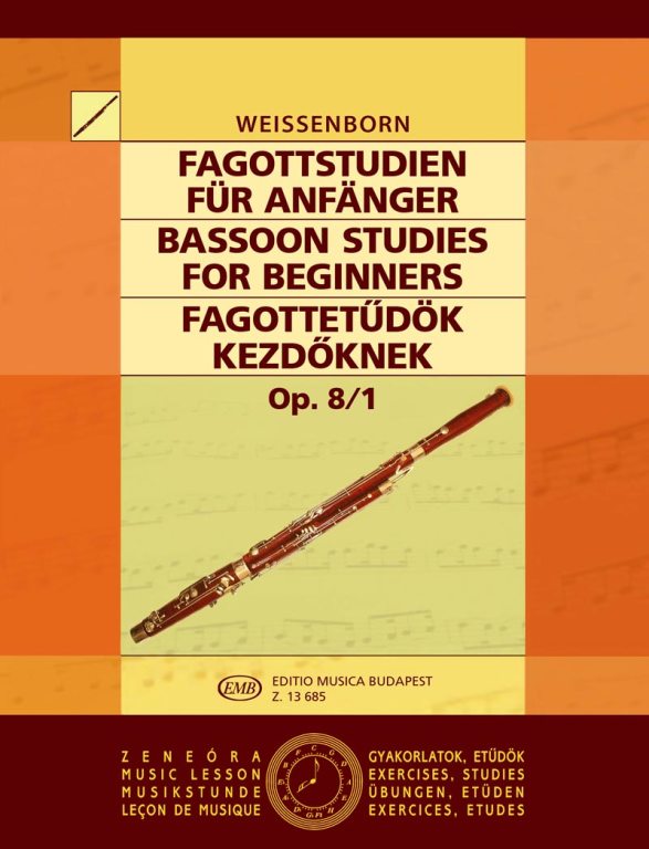 Weissenborn: Bassoon Studies for Beginners, Op. 8, No. 1