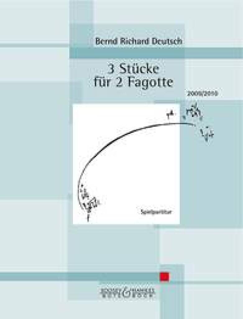 Deutsch: 3 Pieces for 2 Bassoons