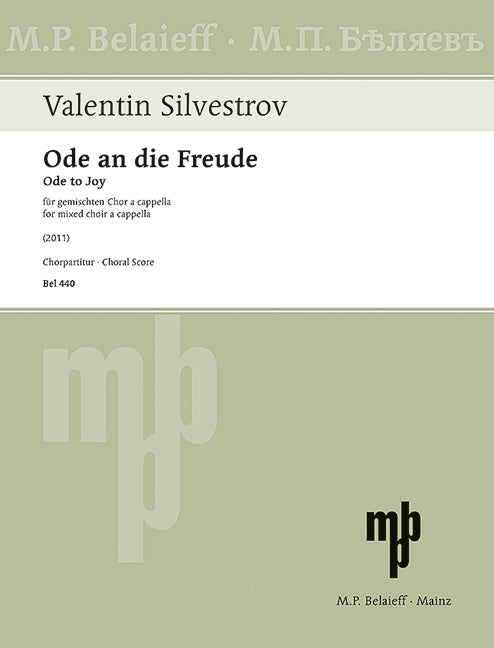 Silvestrov: Ode to Joy