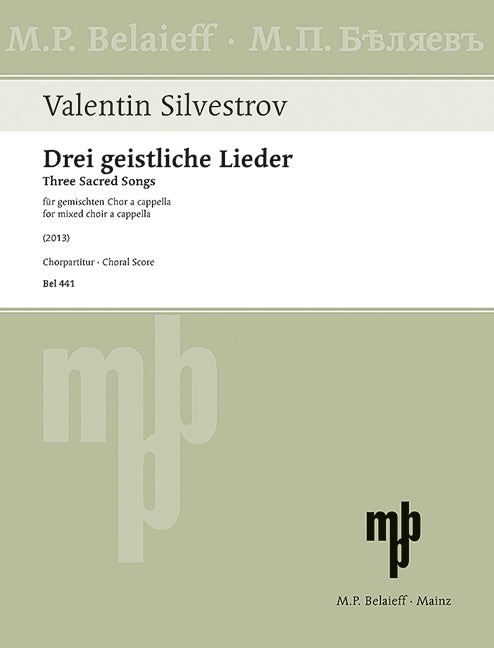 Silvestrov: Three Sacred Songs