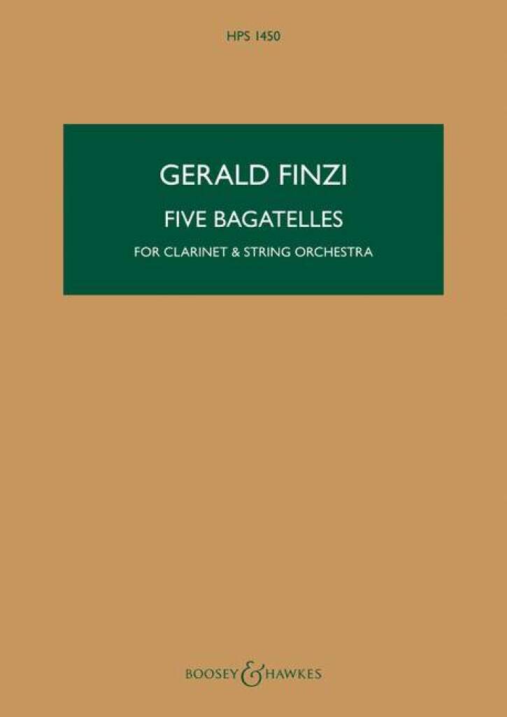 Finzi: 5 Bagatelles, Op. 23a