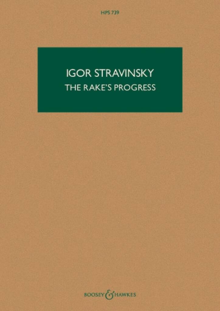 Stravinsky: The Rake's Progress