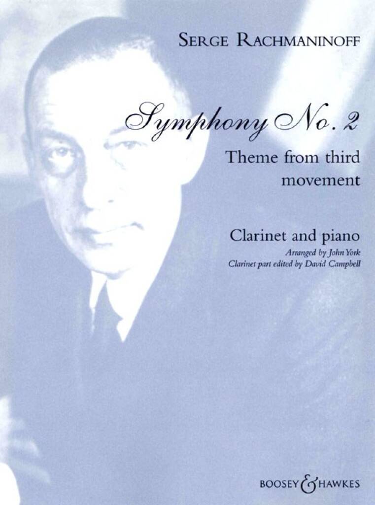 Rachmaninoff: Theme to 3rd Movement from Symphony No. 2, Op. 27 (arr. for clarinet & piano)