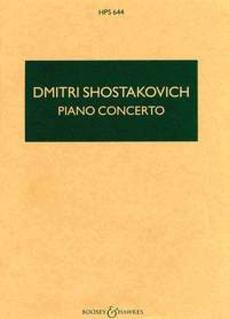 Shostakovich: Piano Concerto No. 1 in C Minor, Op. 35