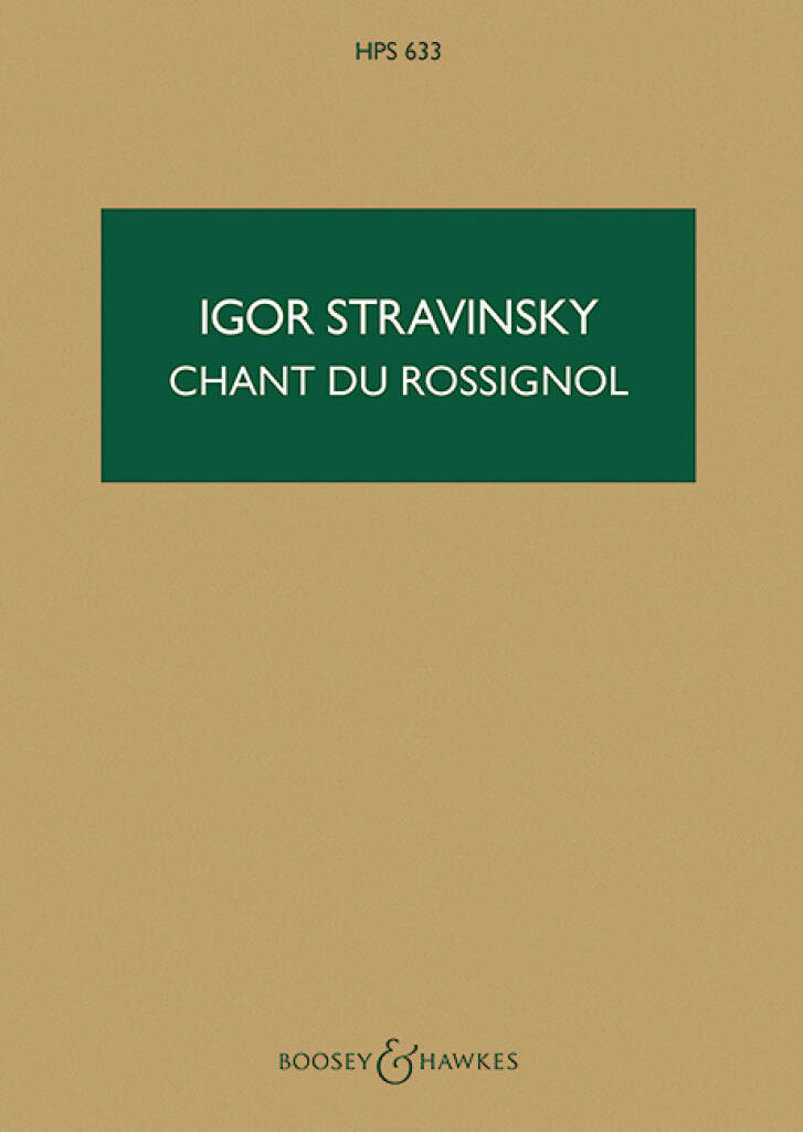 Stravinsky: Le chant du rossignol