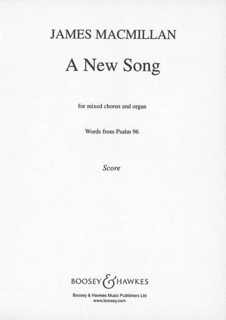 MacMillan: A New Song