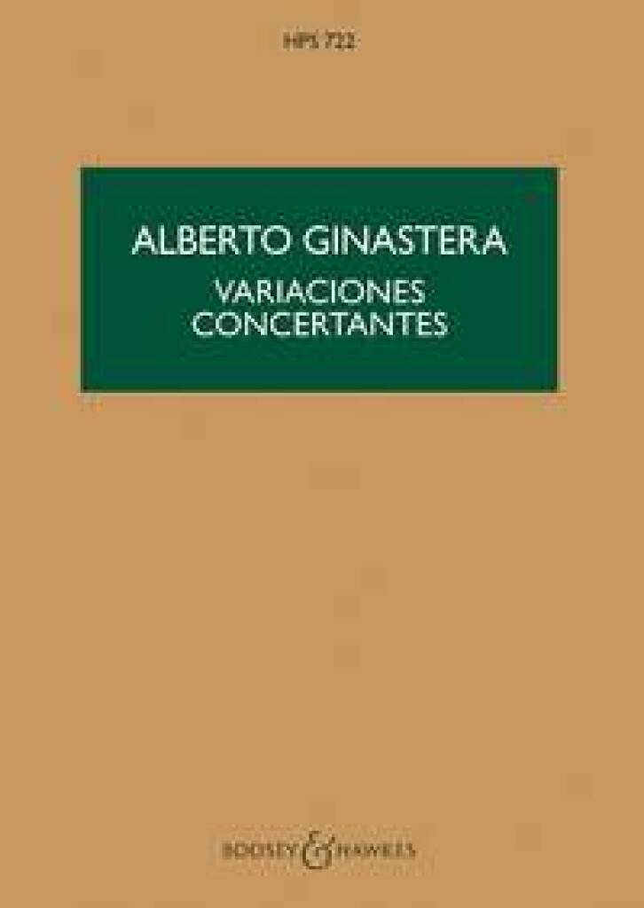 Ginastera: Variaciones Concertantes, Op. 23