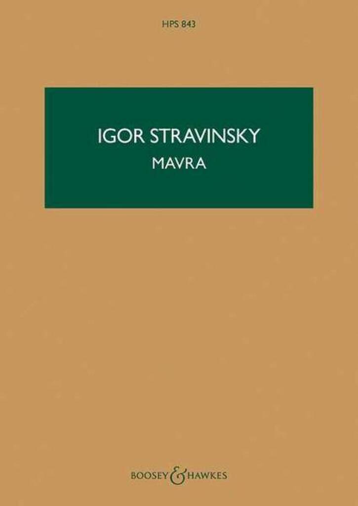 Stravinsky: Mavra