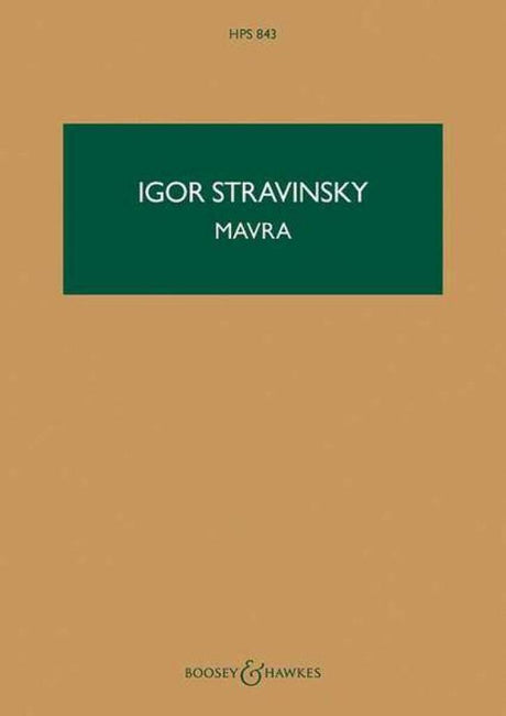 Stravinsky: Mavra