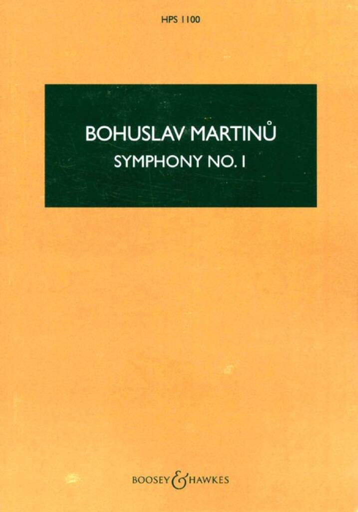 Martinů: Symphony No. 1