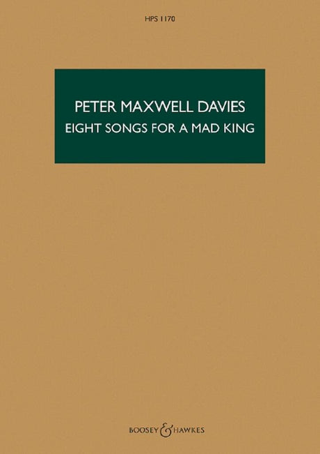 Davies: Eight Songs for a Mad King