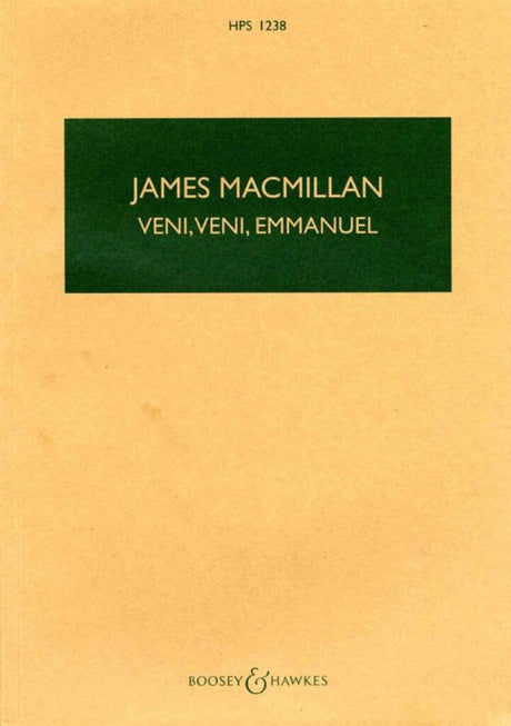 MacMillan: Veni, Veni, Emmanuel