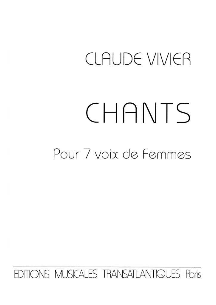 Vivier Chants