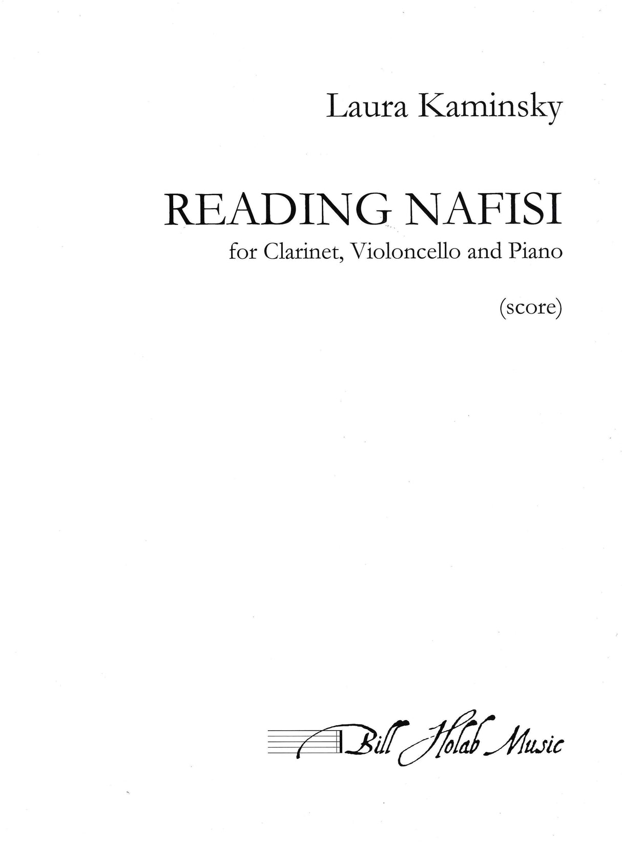 Kaminsky: Reading Nafisi