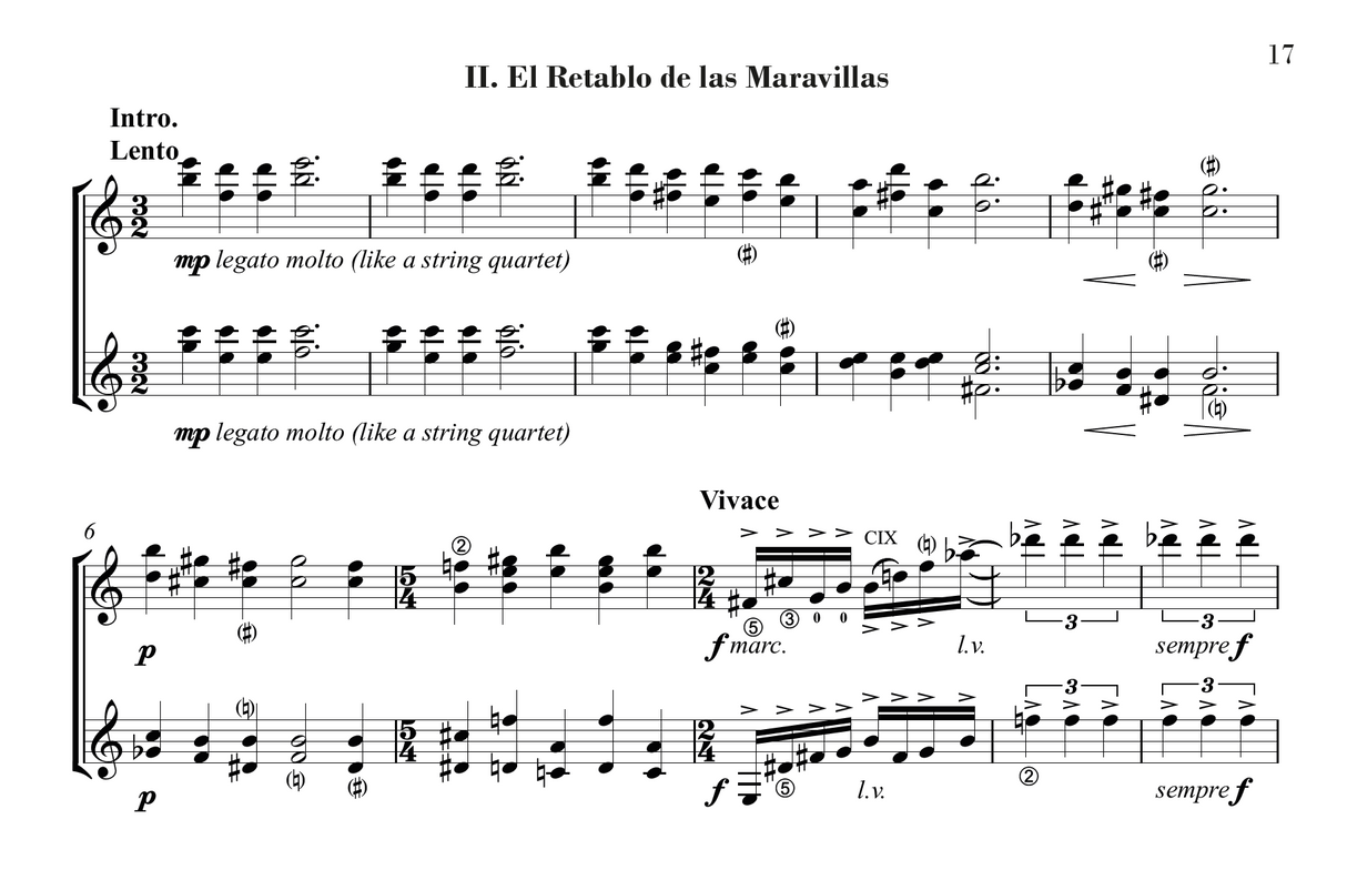 Brouwer: Sonata de los viajeros