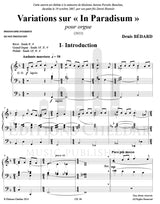 Bédard: Variations on "In Paradisum"