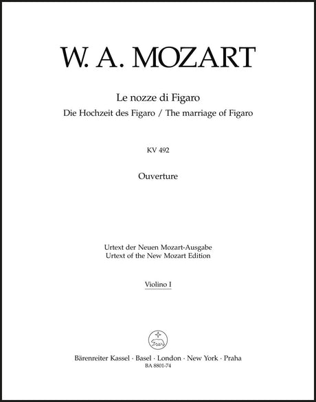 Mozart: Overture to The Marriage of Figaro, K. 492