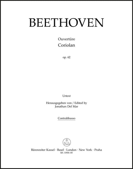 Beethoven: Coriolan Overture, Op. 62