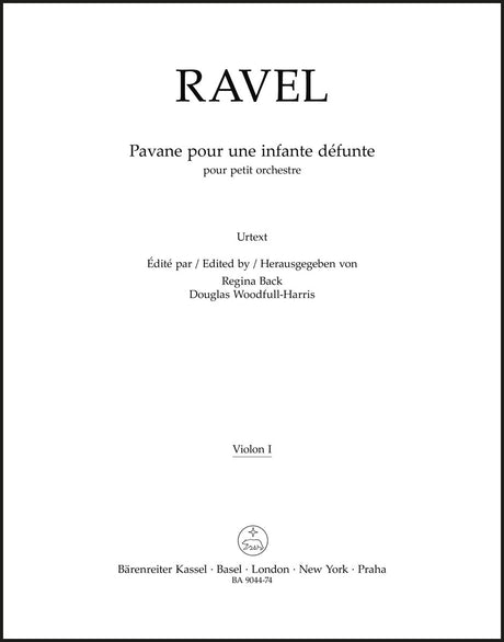 Ravel: Pavane for a Dead Princess (orchestral version)