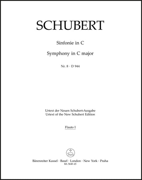 Schubert: Symphony No. 8 in C Major, D 944 ("The Great")