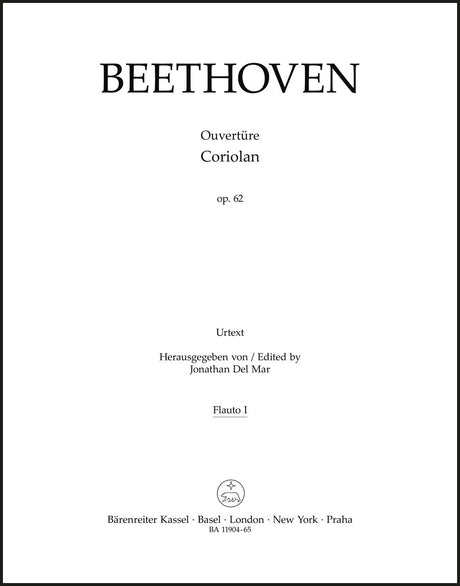 Beethoven: Coriolan Overture, Op. 62