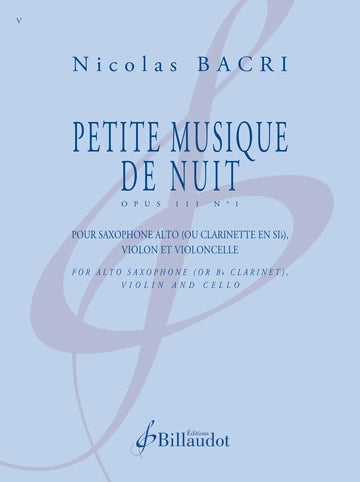 Bacri: Petite musique de nuit