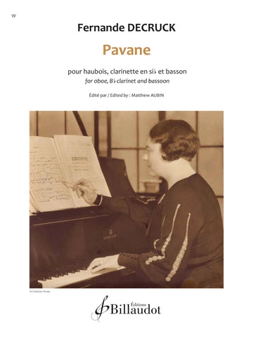 Decruck: Pavane (Version for Reed Trio)