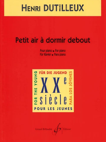 Dutilleux: Petit air à dormir debout