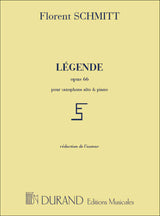 Schmitt: Légende, Op. 66