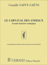 Saint-Saëns: Le carnaval des animaux (arr. for piano 4-hands)