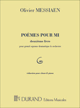 Messiaen: Poèmes pour Mi - Volume 2