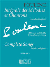 Poulenc: Complete Songs - Volume 2