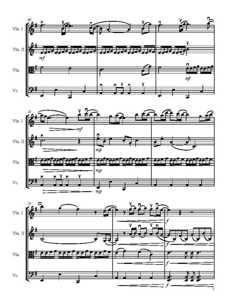 No Time To Die (arr. for string quartet)