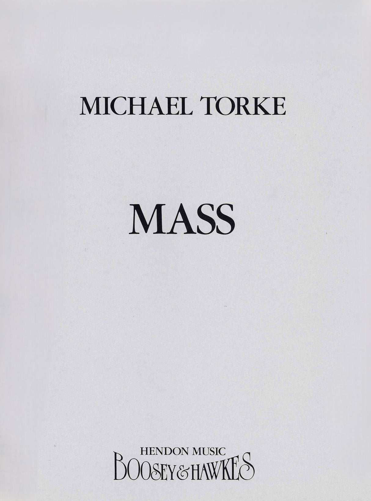 Torke: Mass