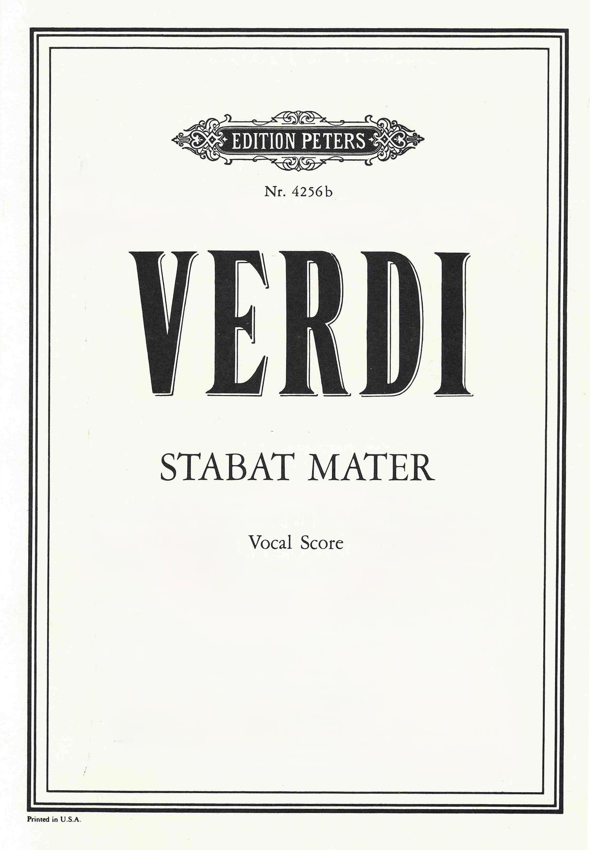 Verdi: Stabat Mater from Quattro pezzi sacri