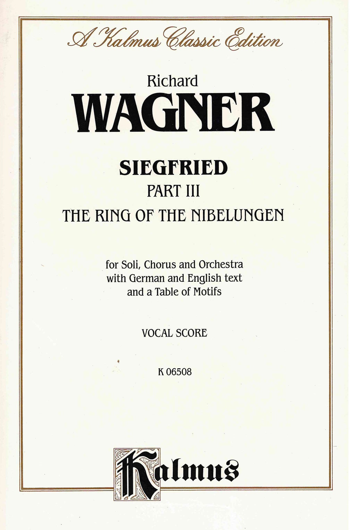 Wagner: Siegfried